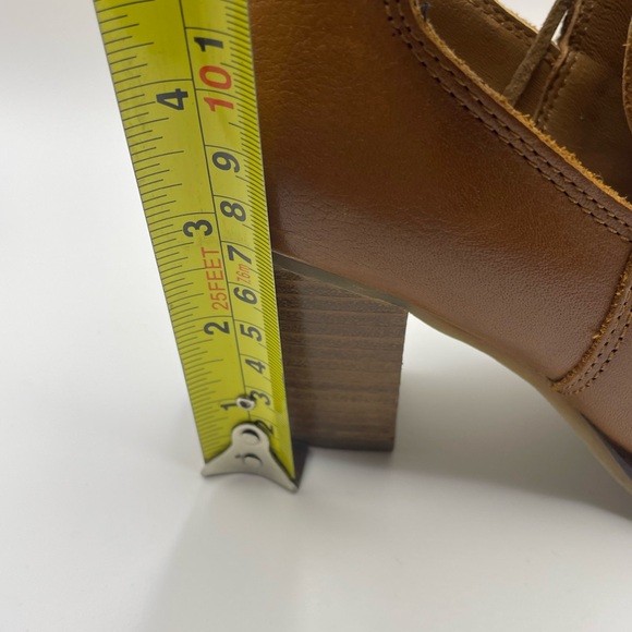Sbicca Brown Leather Fringe Ankle Booties - Picture 8 of 8